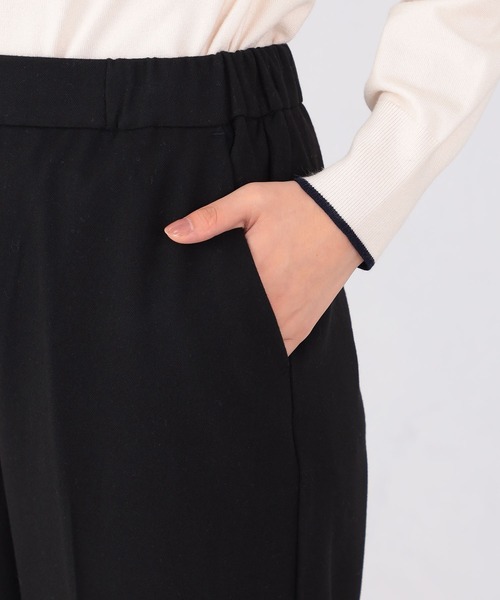 GALLORIA(ギャローリア)の「【キレメクパンツ】2WAYストレッチ起毛ワイドパンツ(その他パンツ・レディース・グレー/ダークブラウン/ブラック・LL/L/M/S)」の6枚目の写真