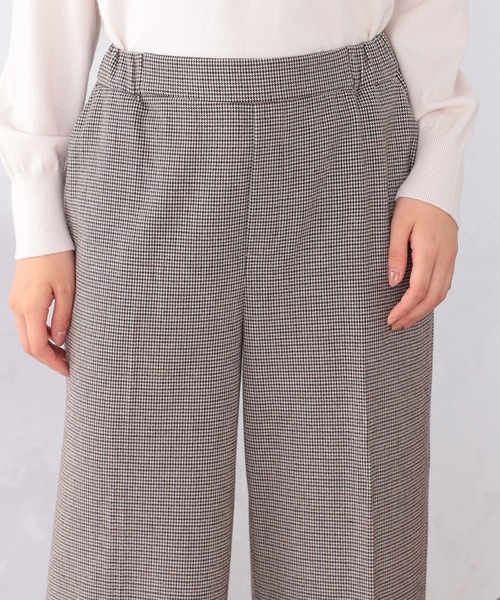 GALLORIA(ギャローリア)の「【キレメクパンツ】2WAYストレッチ起毛ワイドパンツ(その他パンツ・レディース・グレー/ダークブラウン/ブラック・LL/L/M/S)」の13枚目の写真