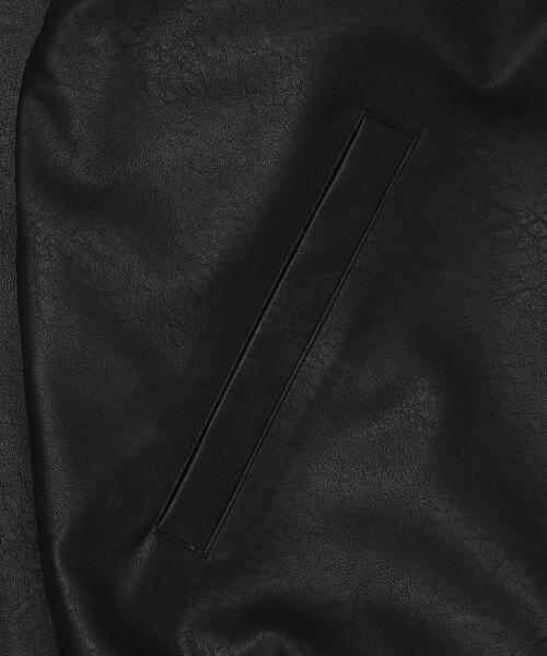 LUCY(ルーシー)の「LUCY/PUダブルZIPブルゾン(ブルゾン・メンズ・ブラウン/ブラック・LARGE/MEDIUM)」の13枚目の写真