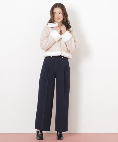 JILL by JILL STUART(ジルバイジルスチュアート)の「◇フェイクムートンジャケット(その他アウター・レディース・ピンク/ホワイト/グレー・SMALL/MEDIUM)」の19枚目の写真