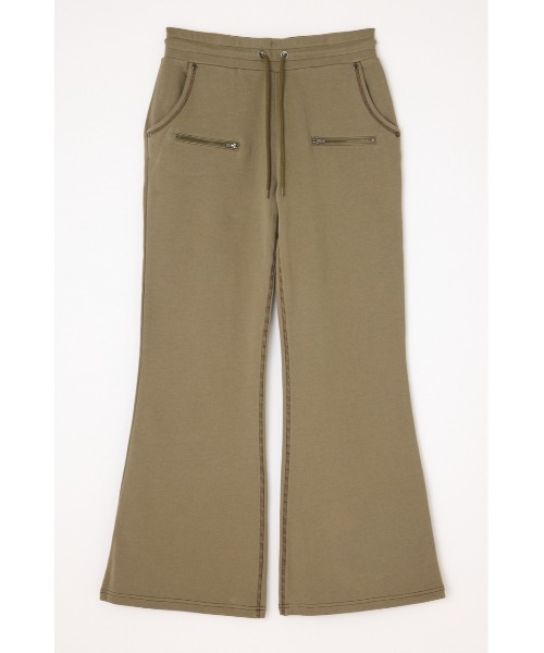 LAGUA GEM（ラグアジェム）の「STITCH ZIP SWEAT パンツ（スウェットパンツ・レディース・杢グレー/チャコールグレー/ライトカーキ・MEDIUM/SMALL）」の20枚目の写真