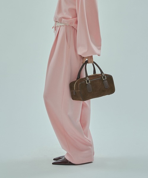 ROSE BUD（ローズバッド）の「TUCK BARREL PANTS（その他パンツ・レディース・ピンク/グレー/ブラック・S/M）」の5枚目の写真