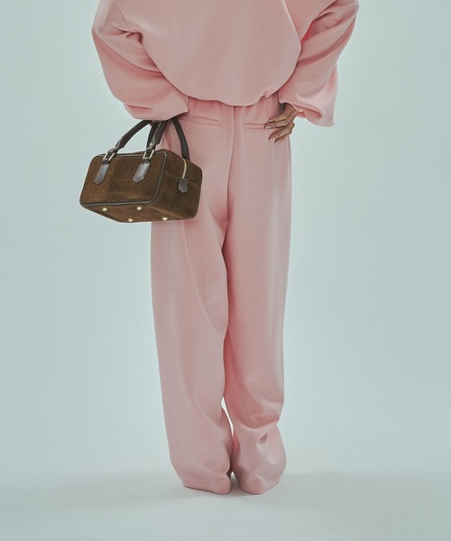 ROSE BUD（ローズバッド）の「TUCK BARREL PANTS（その他パンツ・レディース・ピンク/グレー/ブラック・S/M）」の6枚目の写真