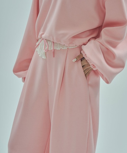 ROSE BUD（ローズバッド）の「TUCK BARREL PANTS（その他パンツ・レディース・ピンク/グレー/ブラック・S/M）」の10枚目の写真