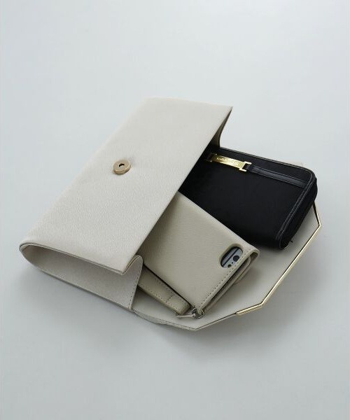 BACKYARD FAMILY（バックヤードファミリー）の「パーティーバッグ クラッチバッグ ミニバッグ bag3032（クラッチバッグ・レディース・シルバー/ベージュ/ブラック・FREE）」の8枚目の写真