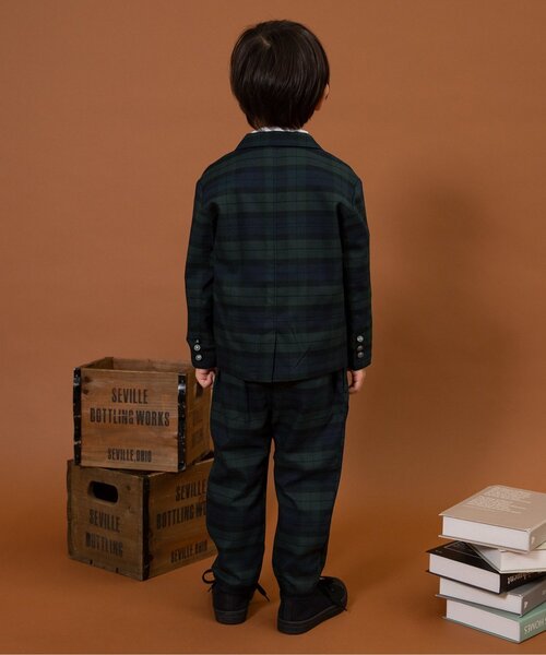 BREEZE（ブリーズ）の「【WEB限定】フォーマルセットアップ(長パンツ)（スーツセット・キッズ・グレー/グリーン・120/130/110/90/100）」の4枚目の写真