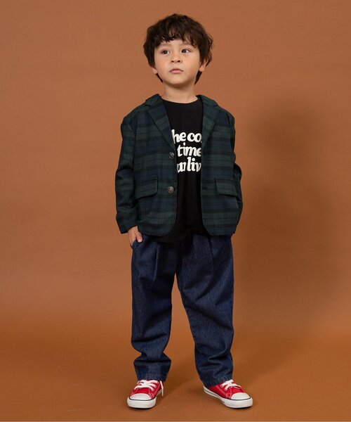 BREEZE（ブリーズ）の「【WEB限定】フォーマルセットアップ(長パンツ)（スーツセット・キッズ・グレー/グリーン・120/130/110/90/100）」の5枚目の写真