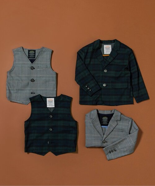 BREEZE（ブリーズ）の「【WEB限定】フォーマルセットアップ(長パンツ)（スーツセット・キッズ・グレー/グリーン・120/130/110/90/100）」の7枚目の写真