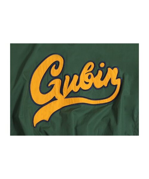 GUBIN(グビン)の「レトロVネックナイロンプルオーバー - グリーン(スウェット・レディース・その他・MEDIUM)」の6枚目の写真