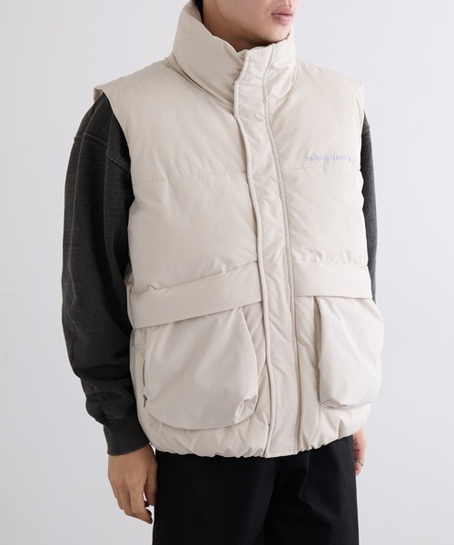 未使用！M！デプス ダウンベスト NICOLE CLUB FOR MEN（ニコルクラブフォーメン） ダウンベスト ベスト