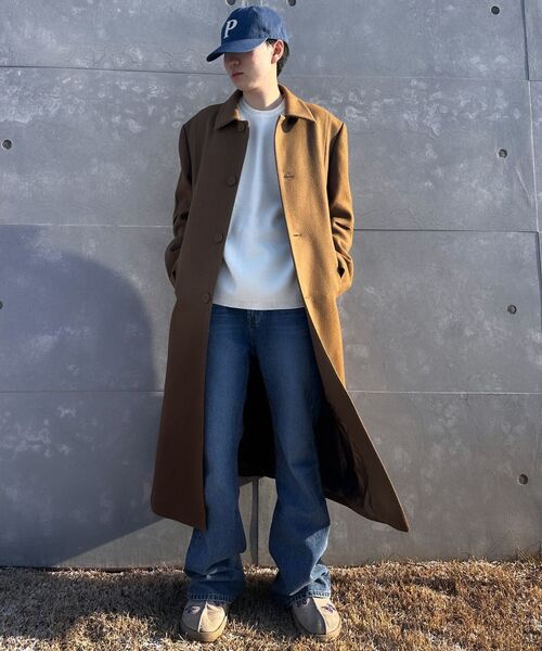 MUSINSA STANDARD（ムシンサスタンダード）の「ミニマルクルーネックニット[クリーム]（ニット/セーター・メンズ・その他・SMALL/MEDIUM/LARGE/X-LARGE/XX-LARGE）」の10枚目の写真