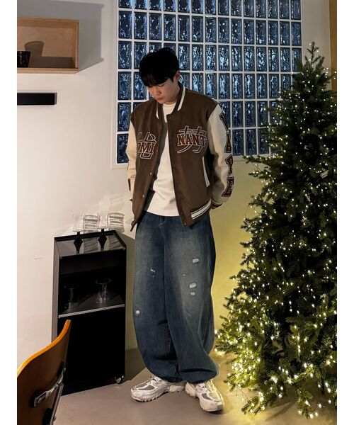 MUSINSA STANDARD（ムシンサスタンダード）の「ミニマルクルーネックニット[クリーム]（ニット/セーター・メンズ・その他・SMALL/MEDIUM/LARGE/X-LARGE/XX-LARGE）」の18枚目の写真
