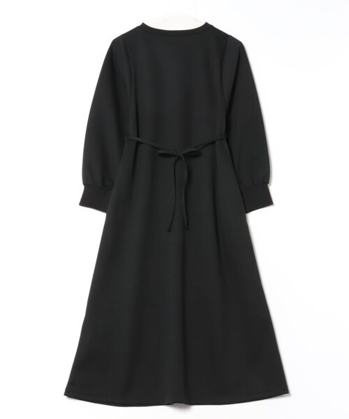 STRAWBERRY-FIELDS（ストロベリーフィールズ）の「マスタリージャージ_ジャージAラインワンピース（ワンピース・レディース・モカ/ブラック・2）」の13枚目の写真