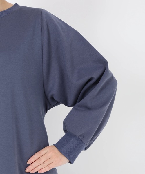 STRAWBERRY-FIELDS（ストロベリーフィールズ）の「マスタリージャージ_ジャージAラインワンピース（ワンピース・レディース・モカ/ブラック・2）」の9枚目の写真