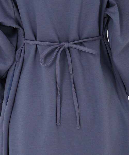 STRAWBERRY-FIELDS（ストロベリーフィールズ）の「マスタリージャージ_ジャージAラインワンピース（ワンピース・レディース・モカ/ブラック・2）」の8枚目の写真