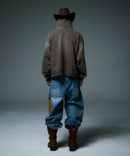 LIBERE(リベーレ)の「LIBERE リベーレ / HEBINORI HOODY ヴィンテージシーズンテーマグラフィックプリントフーディー パーカー / 255233-255234(パーカー・メンズ・ブラック/ブラウン・SMALL/MEDIUM/LARGE)」の14枚目の写真