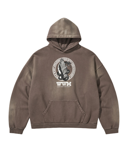 LIBERE(リベーレ)の「LIBERE リベーレ / HEBINORI HOODY ヴィンテージシーズンテーマグラフィックプリントフーディー パーカー / 255233-255234(パーカー・メンズ・ブラック/ブラウン・SMALL/MEDIUM/LARGE)」の15枚目の写真