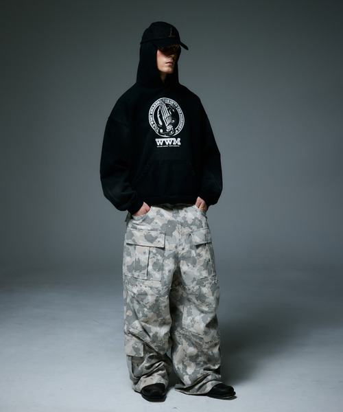 LIBERE(リベーレ)の「LIBERE リベーレ / HEBINORI HOODY ヴィンテージシーズンテーマグラフィックプリントフーディー パーカー / 255233-255234(パーカー・メンズ・ブラック/ブラウン・SMALL/MEDIUM/LARGE)」の22枚目の写真