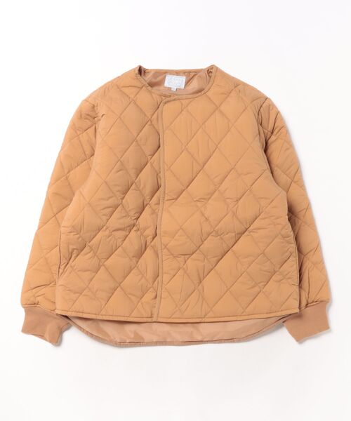 Ocean&Ground（オーシャン&グラウンド）の「Jr.ｷﾙﾄﾉｰｶﾗｰJKT（ナイロンジャケット・キッズ・オリーブ/ブラック/ベージュ・150/160）」の3枚目の写真