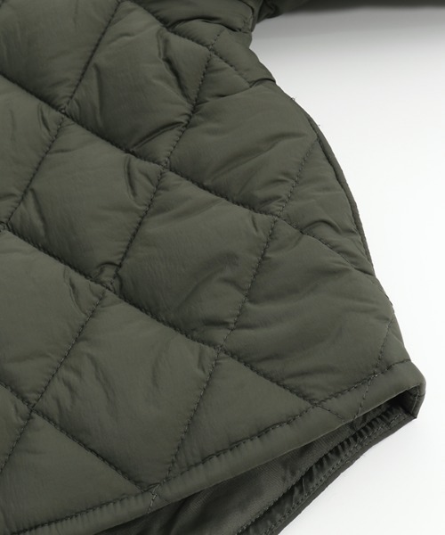 Ocean&Ground（オーシャン&グラウンド）の「Jr.ｷﾙﾄﾉｰｶﾗｰJKT（ナイロンジャケット・キッズ・オリーブ/ブラック/ベージュ・150/160）」の6枚目の写真