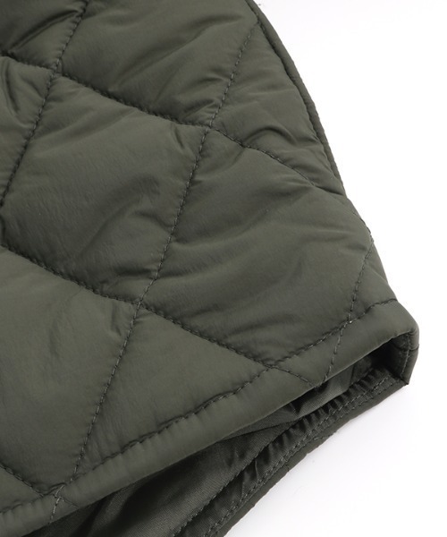 Ocean&Ground（オーシャン&グラウンド）の「Jr.ｷﾙﾄﾉｰｶﾗｰJKT（ナイロンジャケット・キッズ・オリーブ/ブラック/ベージュ・150/160）」の7枚目の写真