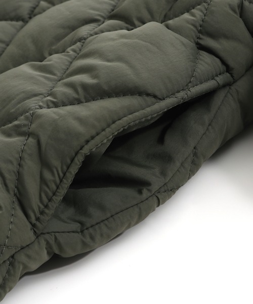 Ocean&Ground（オーシャン&グラウンド）の「Jr.ｷﾙﾄﾉｰｶﾗｰJKT（ナイロンジャケット・キッズ・オリーブ/ブラック/ベージュ・150/160）」の8枚目の写真