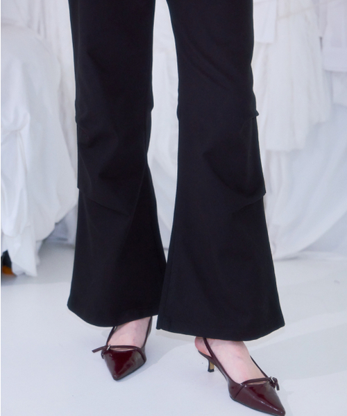 ROSEFRANTZ（ロゼフランツ）の「Skirt Layered Bootcut Pants [Black]（その他パンツ・レディース・ブラック・SMALL/MEDIUM）」の8枚目の写真