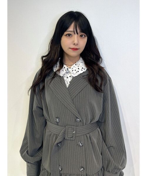 ヘムフリルトレンチミニワンピース（ワンピース）｜jouetie