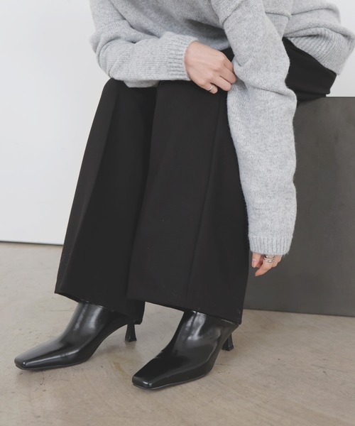 LIAN（リアン）の「2wayスクエアトゥパンプス（パンプス・レディース・レッド/ブラック・MEDIUM/LARGE）」の5枚目の写真