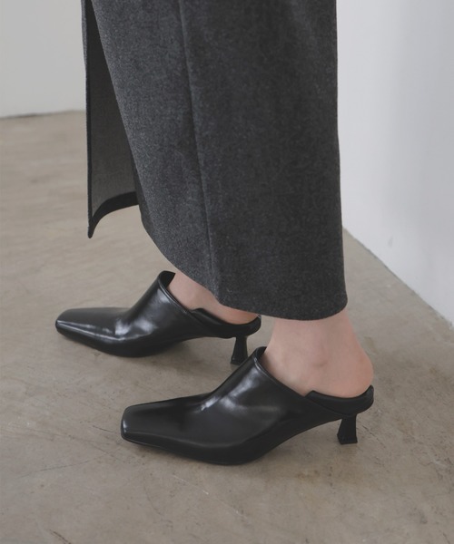 LIAN（リアン）の「2wayスクエアトゥパンプス（パンプス・レディース・レッド/ブラック・MEDIUM/LARGE）」の6枚目の写真