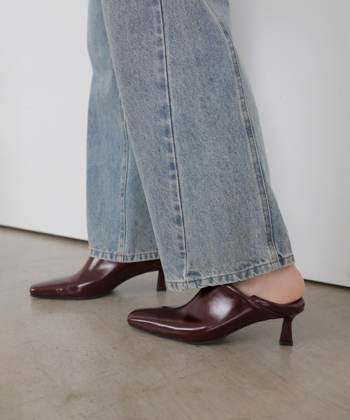 LIAN（リアン）の「2wayスクエアトゥパンプス（パンプス・レディース・レッド/ブラック・MEDIUM/LARGE）」の13枚目の写真