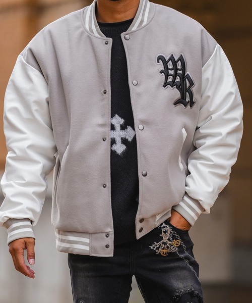 W/Rスモーキングタイガースタジアムジャンパー（スタジャン