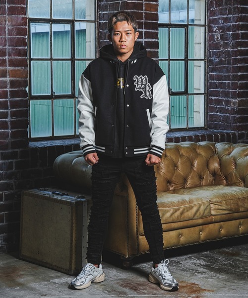 W/Rスモーキングタイガースタジアムジャンパー（スタジャン