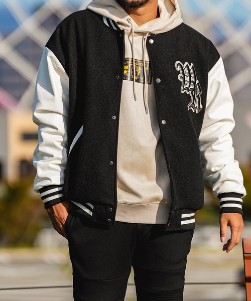 W/Rスモーキングタイガースタジアムジャンパー（スタジャン