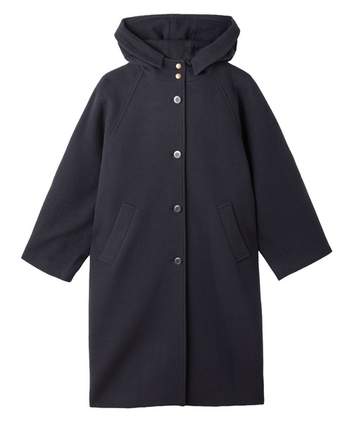 セール】ウールビーバーフードロングコート（その他アウター）｜LA