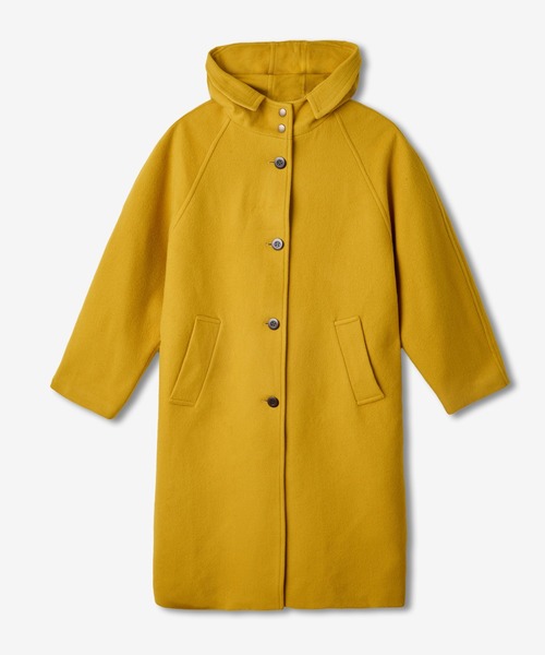 セール】ウールビーバーフードロングコート（その他アウター）｜LA