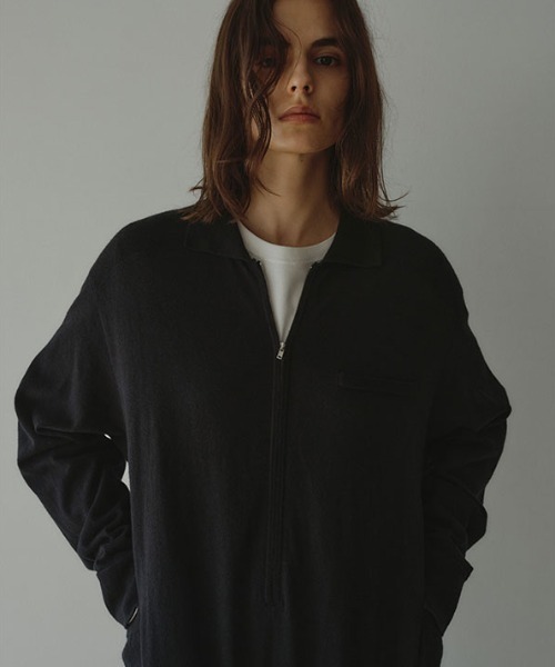 ETRE TOKYO（エトレトウキョウ）の「カフボタンロンTee（Tシャツ/カットソー・レディース・ホワイト/ライトグレー/ブルー・FREE）」の2枚目の写真