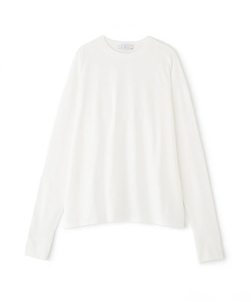 ETRE TOKYO（エトレトウキョウ）の「カフボタンロンTee（Tシャツ/カットソー・レディース・ホワイト/ライトグレー/ブルー・FREE）」の19枚目の写真