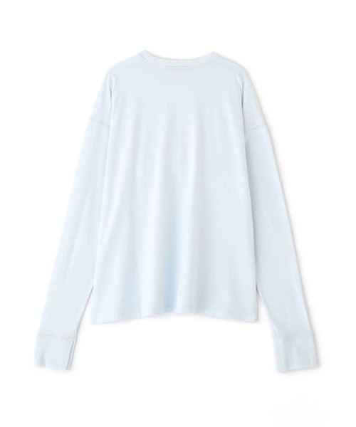 ETRE TOKYO（エトレトウキョウ）の「カフボタンロンTee（Tシャツ/カットソー・レディース・ホワイト/ライトグレー/ブルー・FREE）」の22枚目の写真