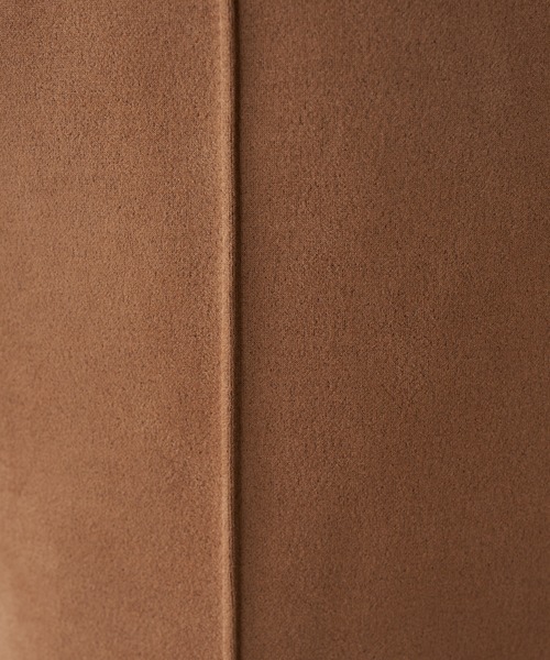 COLLAGE GALLARDAGALANTE(コラージュガリャルダガランテ)の「Q.anos/スエードハーフパンツ(その他パンツ・レディース・チャコールグレー/キャメル・FREE)」の8枚目の写真