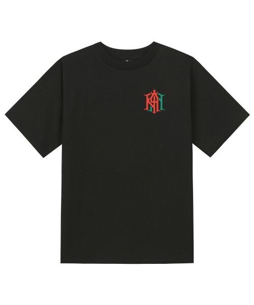 KAN6312(カン6312)の「KTB0027 カントゥカット 半袖Tシャツ - ブラック(Tシャツ/カットソー・メンズ・その他・LARGE/MEDIUM/SMALL/X-LARGE)」の1枚目の写真