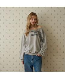 スウェット オフショル ニット オフショルダー」に該当する