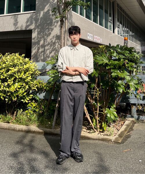 JUAN HOMME(ジュアンオム)の「ルーズドチェックシャツ(アイボリー)(シャツ/ブラウス・メンズ・その他・LARGE/SMALL/MEDIUM)」の7枚目の写真