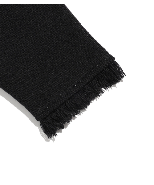NICE GHOST CLUB(ナイスゴーストクラブ)の「GIRL GANG EYES FRINGED KNIT_BLACK(NG2FFUK602A)(ニット/セーター・レディース・ブラック・SMALL/MEDIUM/LARGE)」の6枚目の写真
