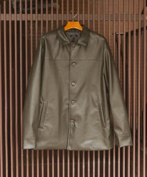 ITEMS URBANRESEARCH（アイテムズ アーバンリサーチ）の「F.L. カーコート（その他アウター・メンズ・オリーブ/ブラック/ダークブラウン・LARGE/MEDIUM）」の3枚目の写真