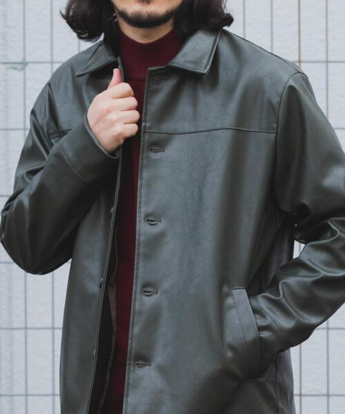 ITEMS URBANRESEARCH（アイテムズ アーバンリサーチ）の「F.L. カーコート（その他アウター・メンズ・オリーブ/ブラック/ダークブラウン・LARGE/MEDIUM）」の22枚目の写真