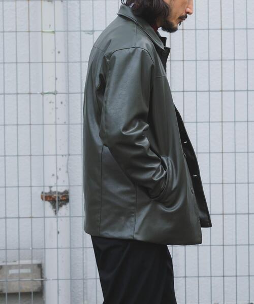 ITEMS URBANRESEARCH（アイテムズ アーバンリサーチ）の「F.L. カーコート（その他アウター・メンズ・オリーブ/ブラック/ダークブラウン・LARGE/MEDIUM）」の21枚目の写真