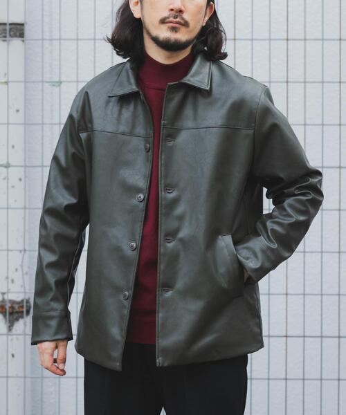 ITEMS URBANRESEARCH（アイテムズ アーバンリサーチ）の「F.L. カーコート（その他アウター・メンズ・オリーブ/ブラック/ダークブラウン・LARGE/MEDIUM）」の20枚目の写真