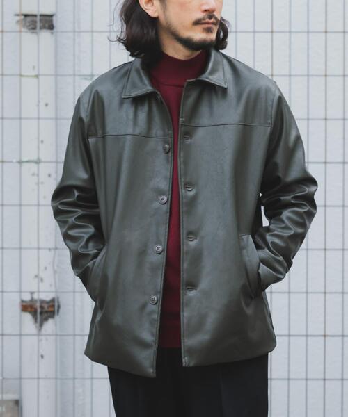 ITEMS URBANRESEARCH（アイテムズ アーバンリサーチ）の「F.L. カーコート（その他アウター・メンズ・オリーブ/ブラック/ダークブラウン・LARGE/MEDIUM）」の19枚目の写真