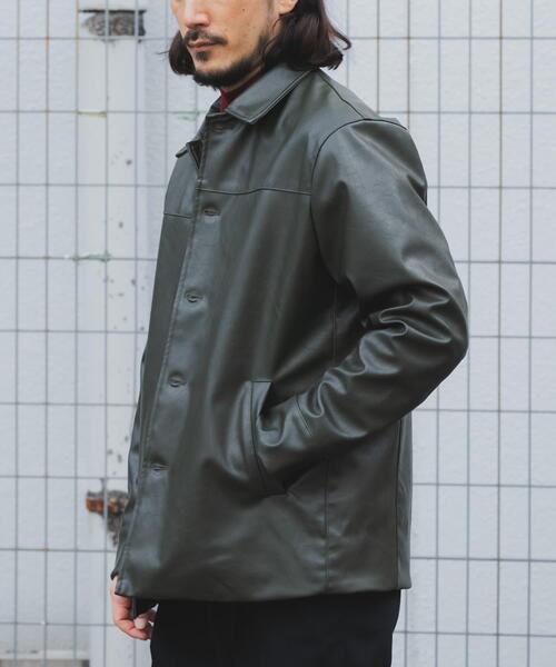 ITEMS URBANRESEARCH（アイテムズ アーバンリサーチ）の「F.L. カーコート（その他アウター・メンズ・オリーブ/ブラック/ダークブラウン・LARGE/MEDIUM）」の18枚目の写真